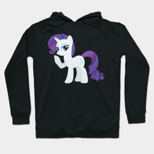 Generous White Horse Hoodie